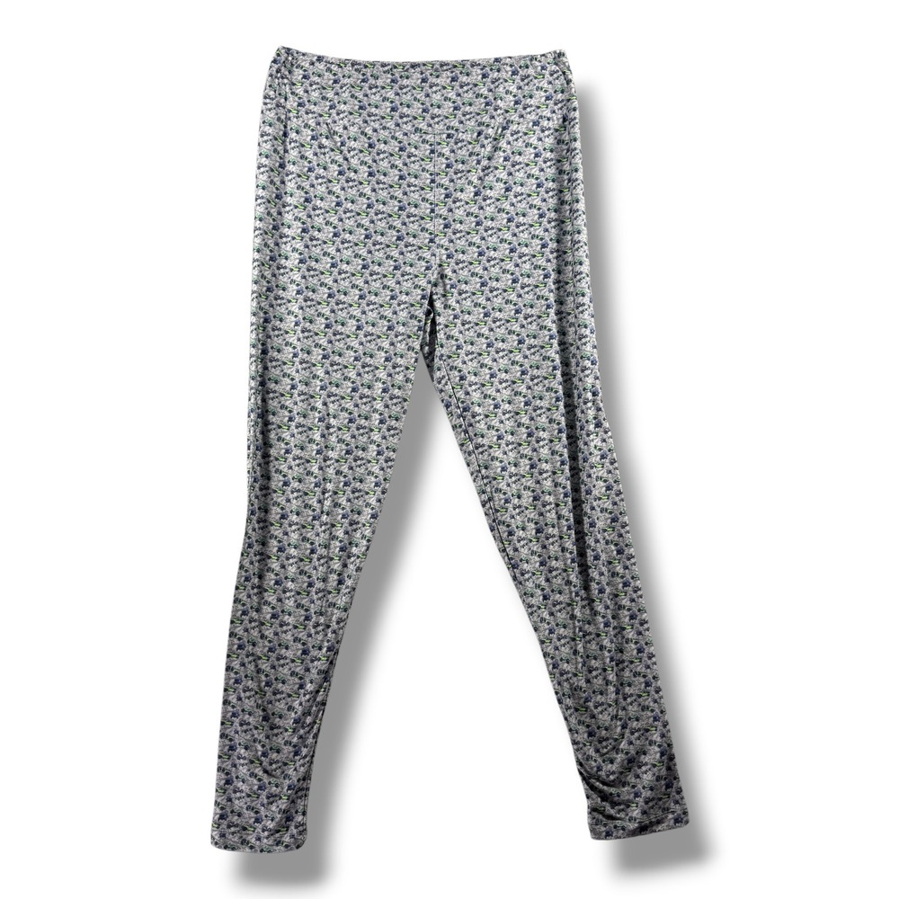 Fabulegs Gray Novelty Off Road Vehicle Print Leggings Size Large